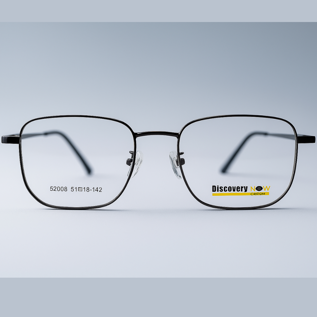 4-in-1 Magnetic Clip-On Eyewear | Premium Metal Frame with 3 Interchangeable Lenses
